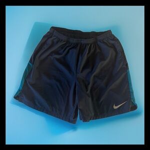 Nike Swim Trunks Blue Dri-Fit Mens Size XL